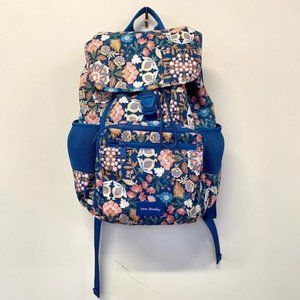 Vera Bradley Women's Ripstop Backpack, Enchanted Mandala Blue, One Size